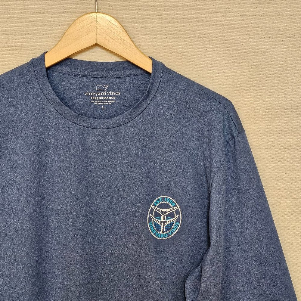 Vineyard Vines Performance Long Sleeve Tee L